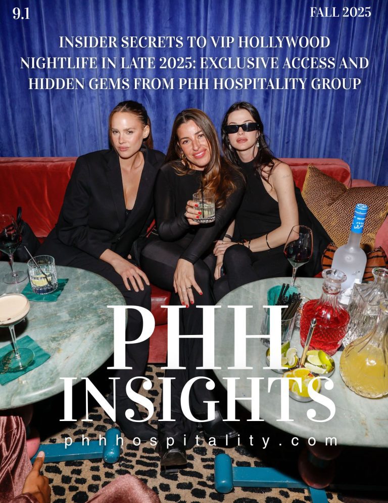 Insider Secrets to VIP Hollywood Nightlife in Late 2025: Exclusive Access and Hidden Gems from PHH Hospitality Group