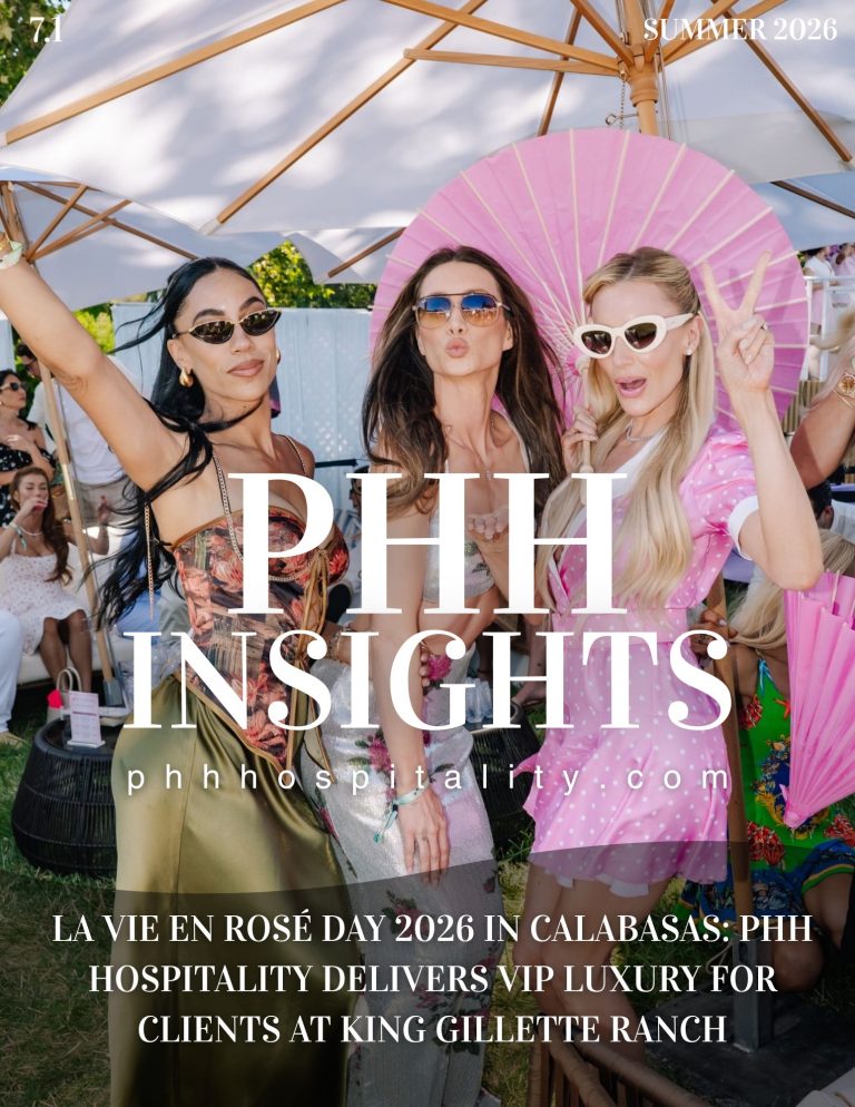 La Vie en Rosé Day 2026 in Calabasas: PHH Hospitality Delivers VIP Luxury for Clients at King Gillette Ranch
